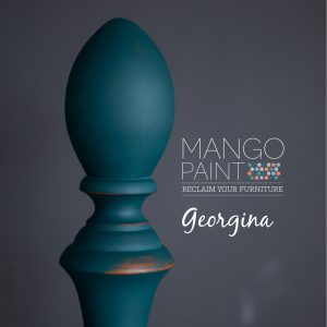 Mango painted in Georgina and distressed bed post